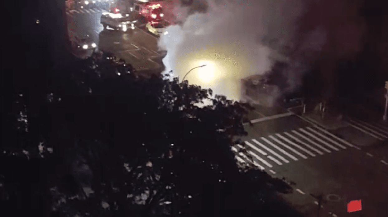 Murray Hill steam leak