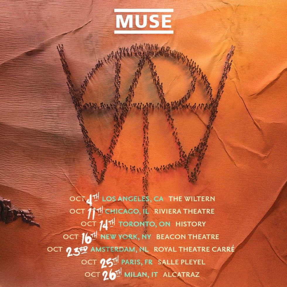 Muse tour dates