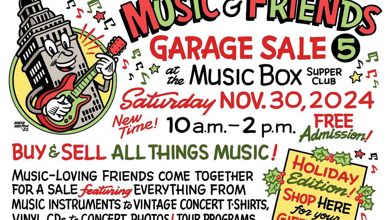 Music and Friends Garage Sale