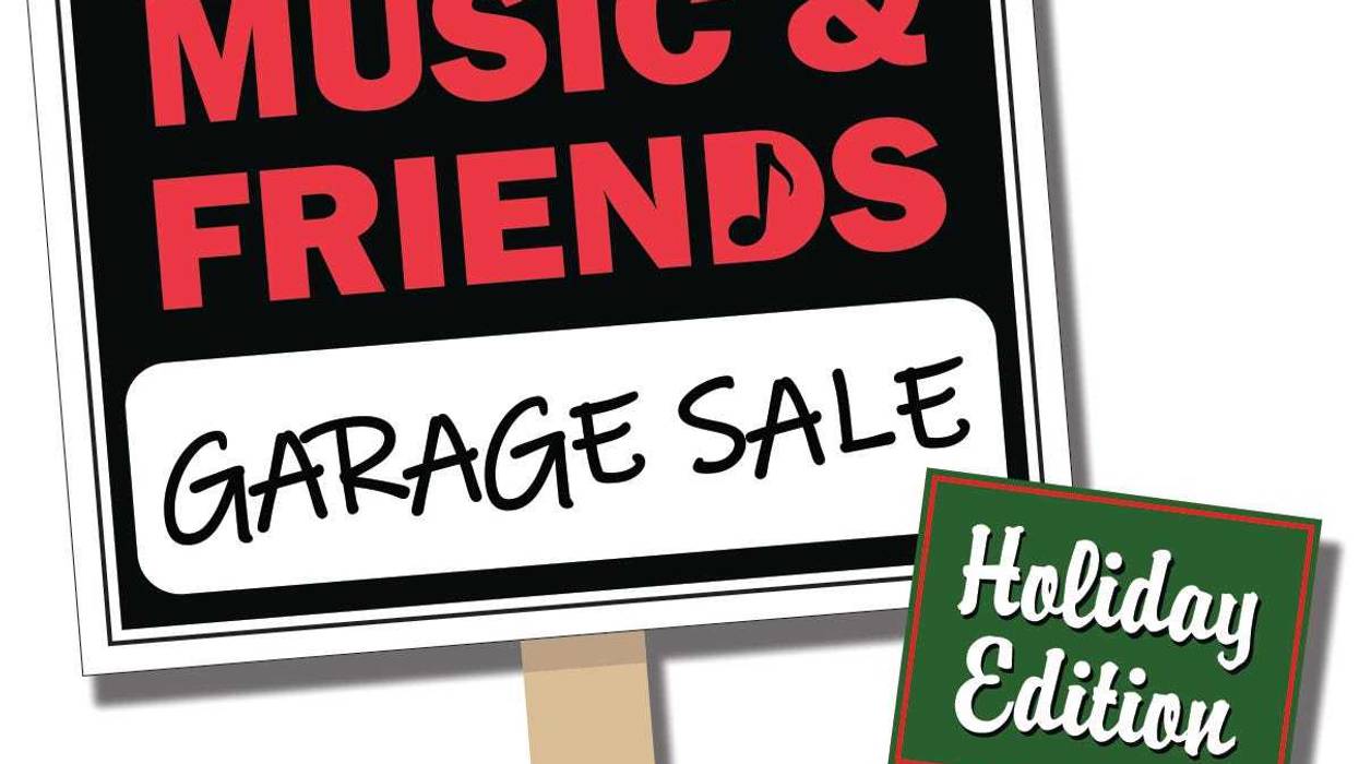 Music And Friends Garage Sale