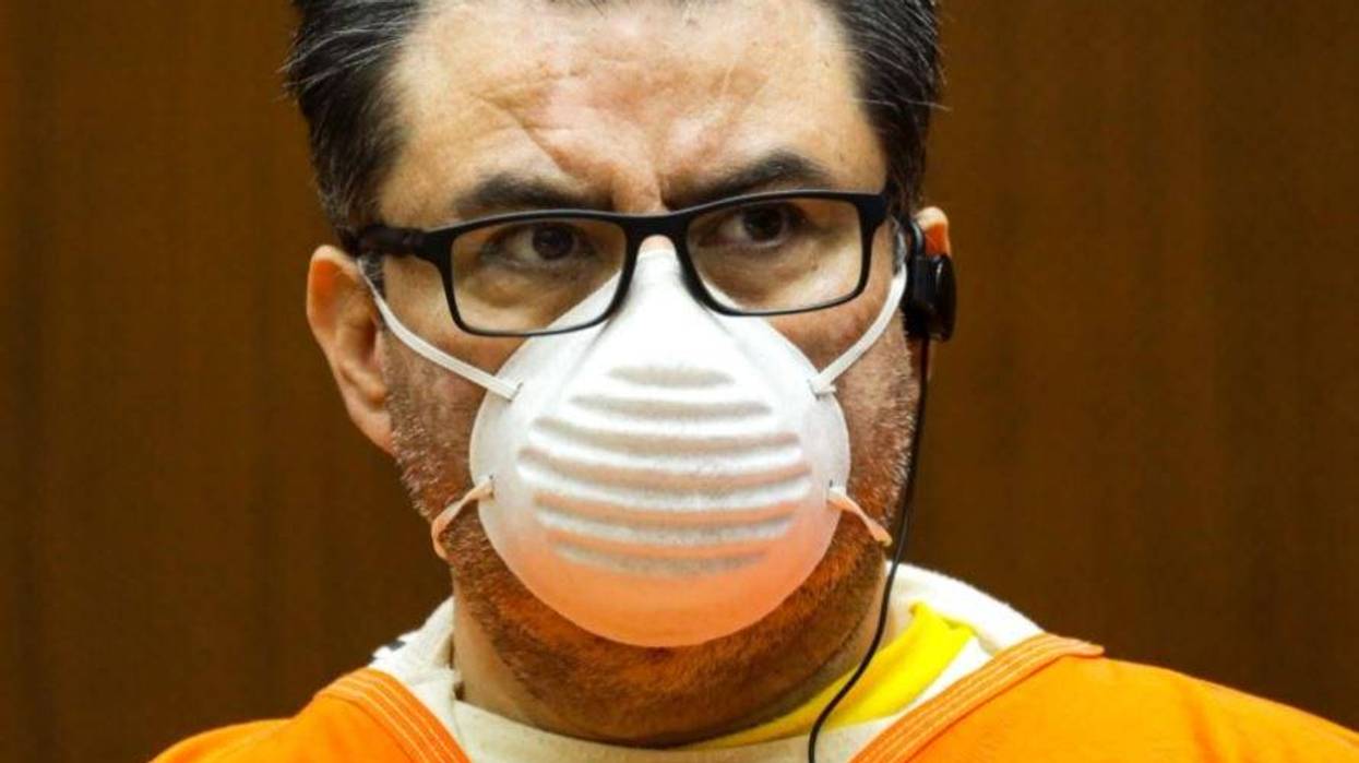 Naason Joaquin Garcia, the leader of the Guadalajara-based La Luz del Mundo church, at his bail hearing held at Clara Shortridge Foltz Criminal Justice Center on Wednesday, Aug. 5, 2020 in Los Angeles, CA.