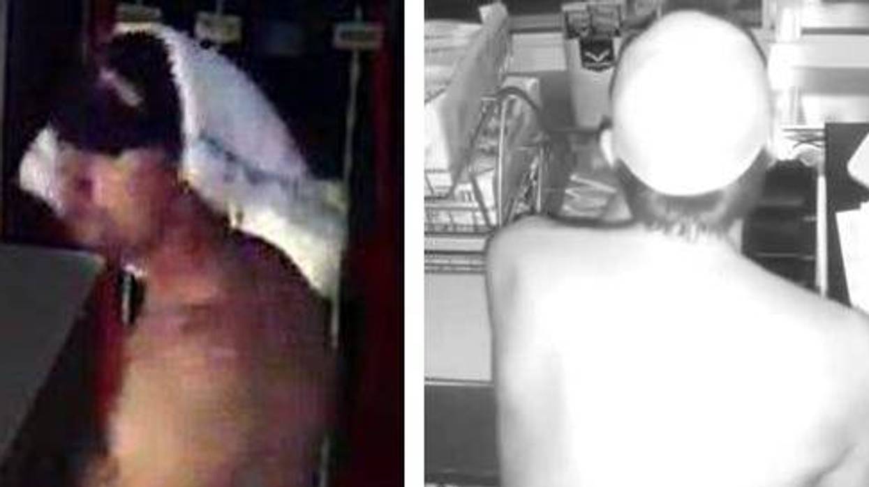 naked burglar Florida