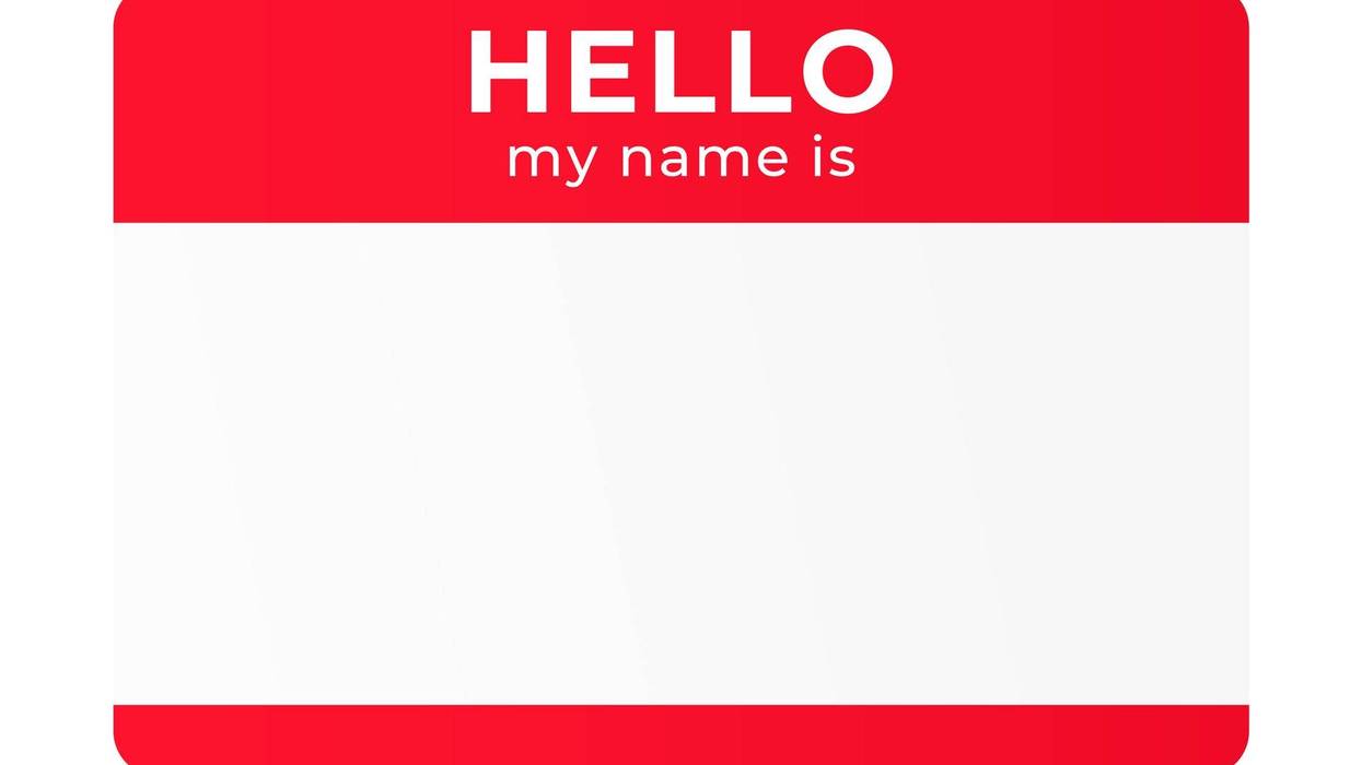 Name Tag