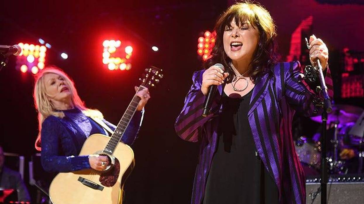 Nancy Wilson and Ann Wilson of Heart