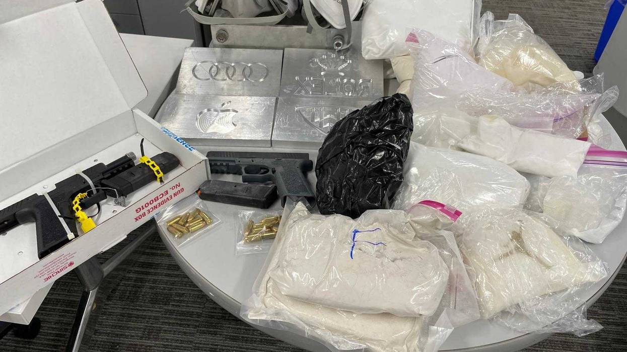 Narcotics and weapons seized