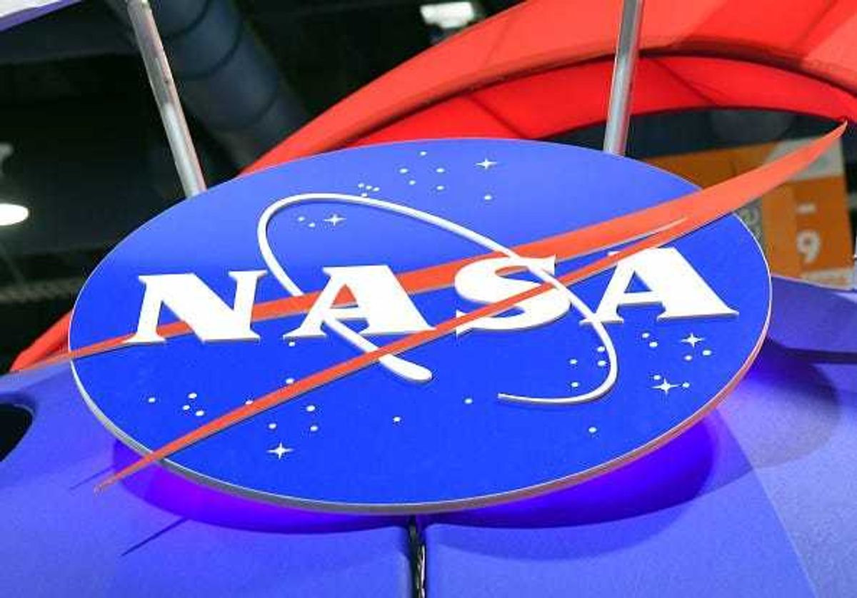 NASA logo.
