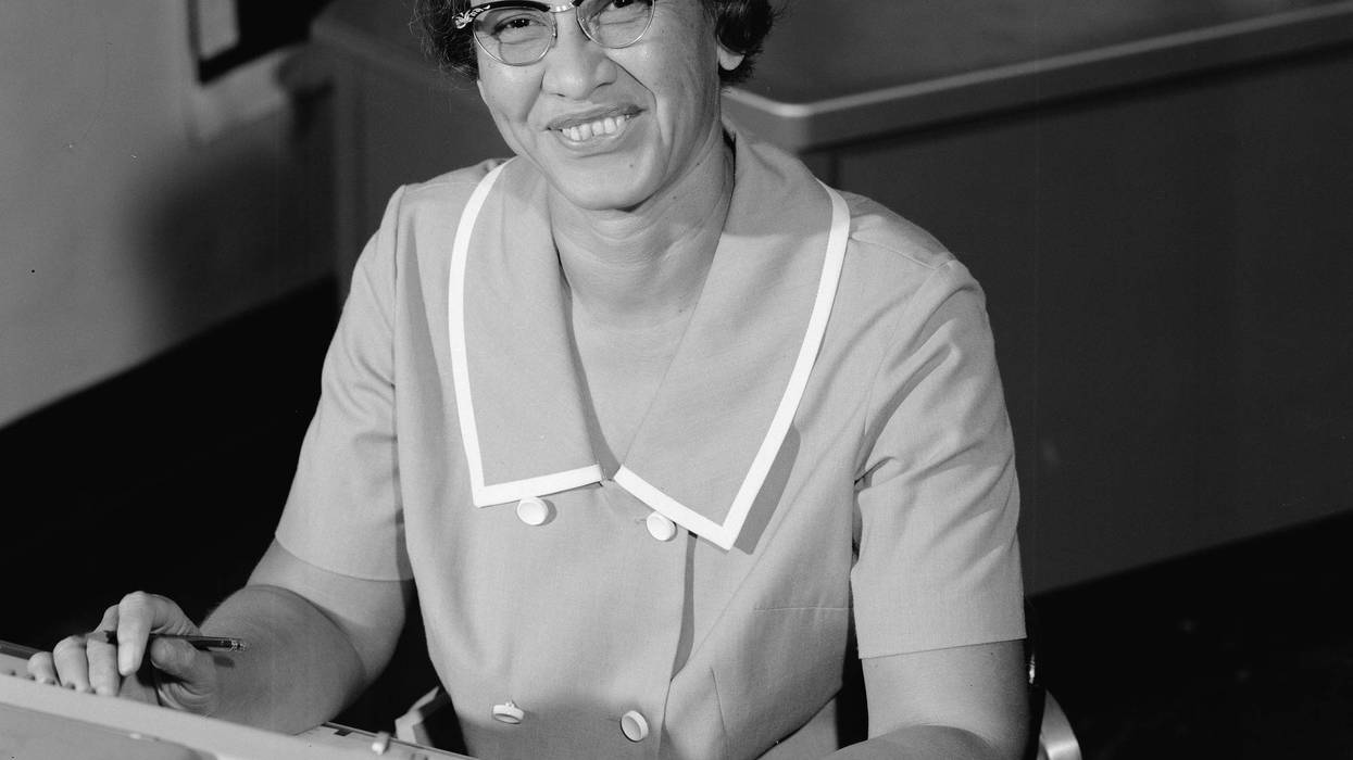 NASA: Mathematician Katherine Johnson at Work