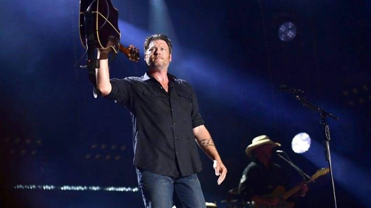 Nashville, Tennessee - Blake Shelton. 2018 CMA Fest Nightly Concert held at Nissan Stadium.