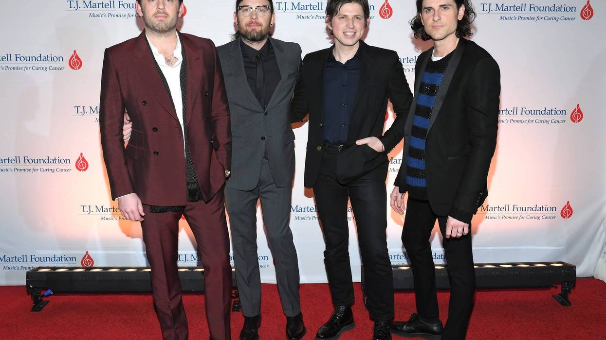 NASHVILLE, TENNESSEE - FEBRUARY 25: Caleb Followill, Nathan Followill, Matthew Followill and Jared Followill of the band Kings Of Leon attend the 11th Annual T.J. Martell Foundation Nashville Honors Gala at the Omni Hotel on February 25, 2019 in Nashville, Tennessee. (Photo by Jason Kempin/Getty Images)