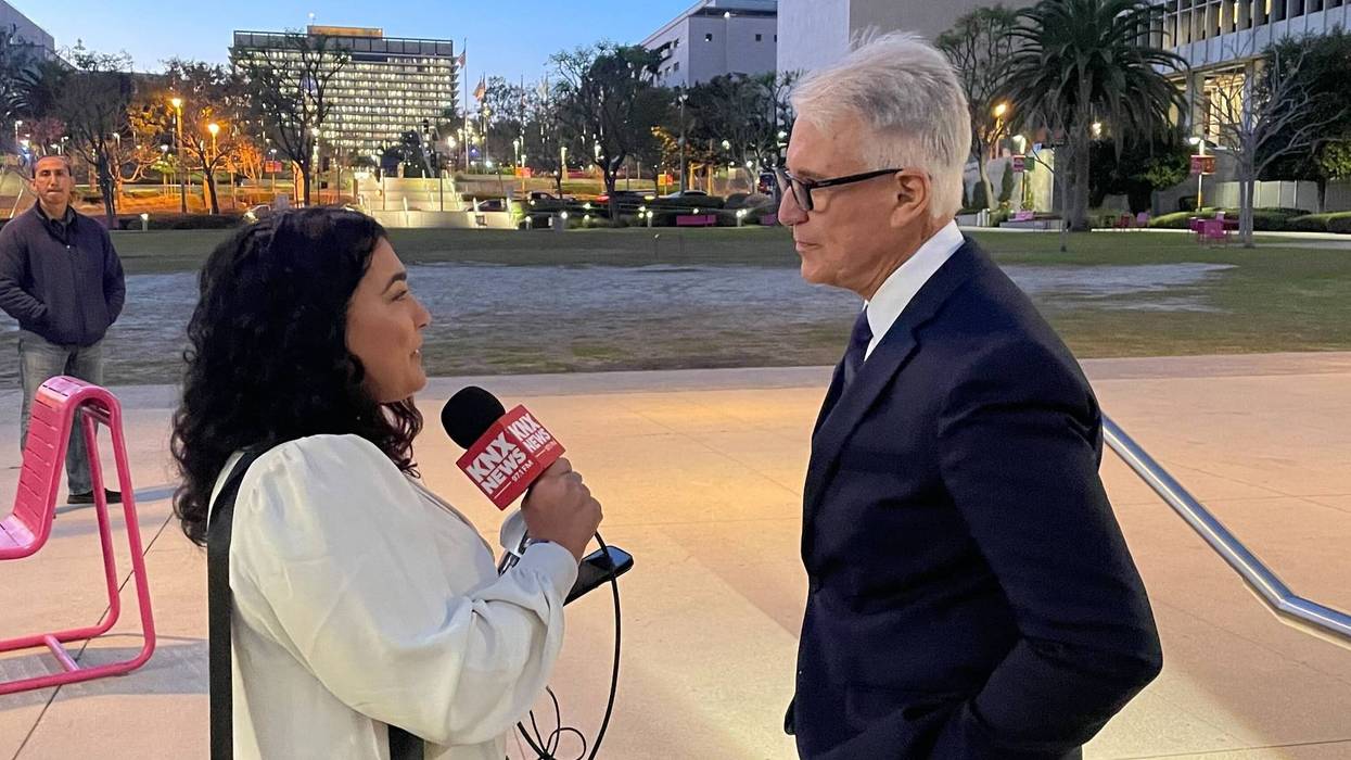 Nataly Tavidian with George Gascón