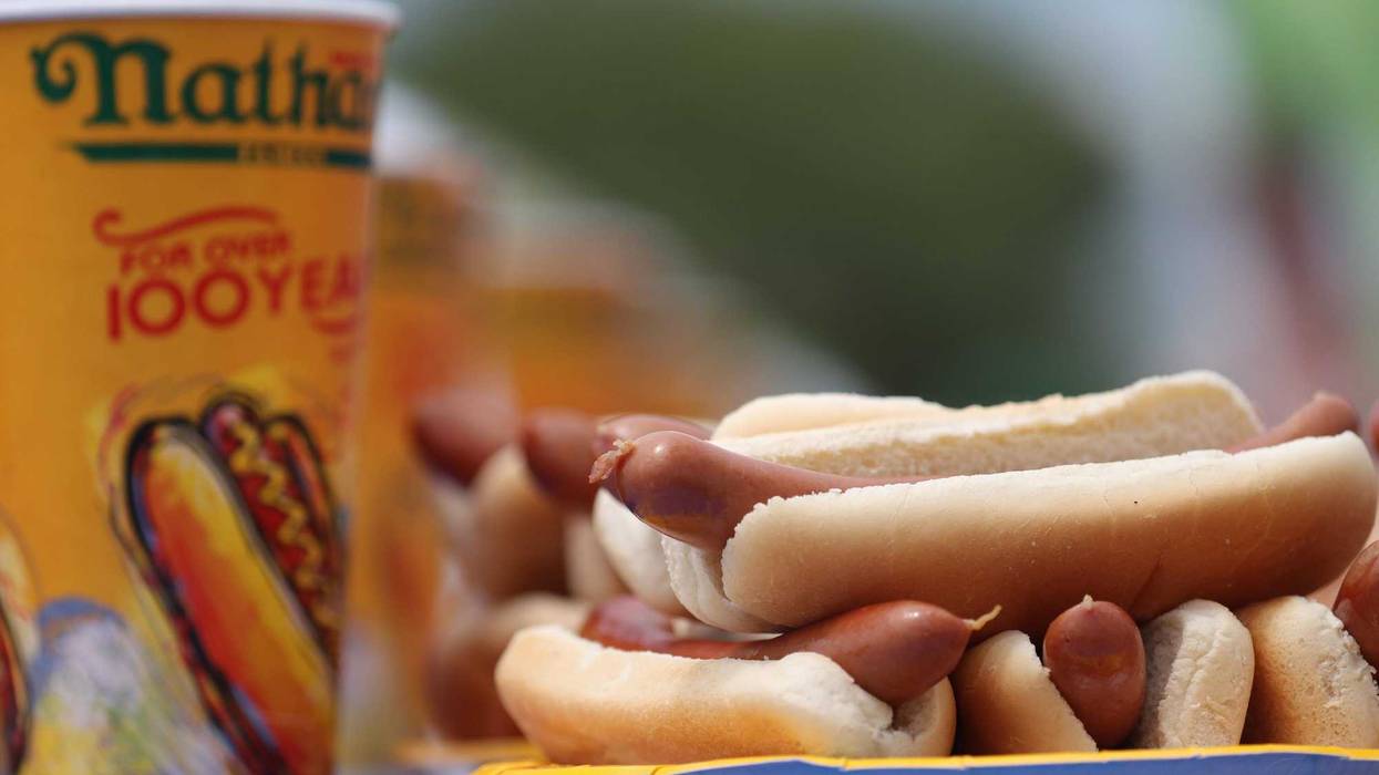 Nathan's Hot Dog eating contest