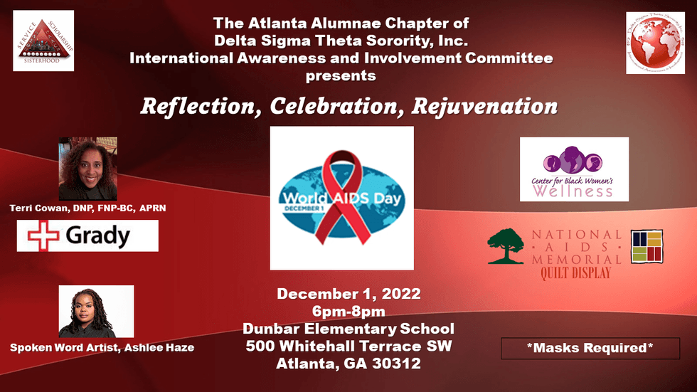 National AIDS Quilt, Delta Sigma Theta, Atlanta