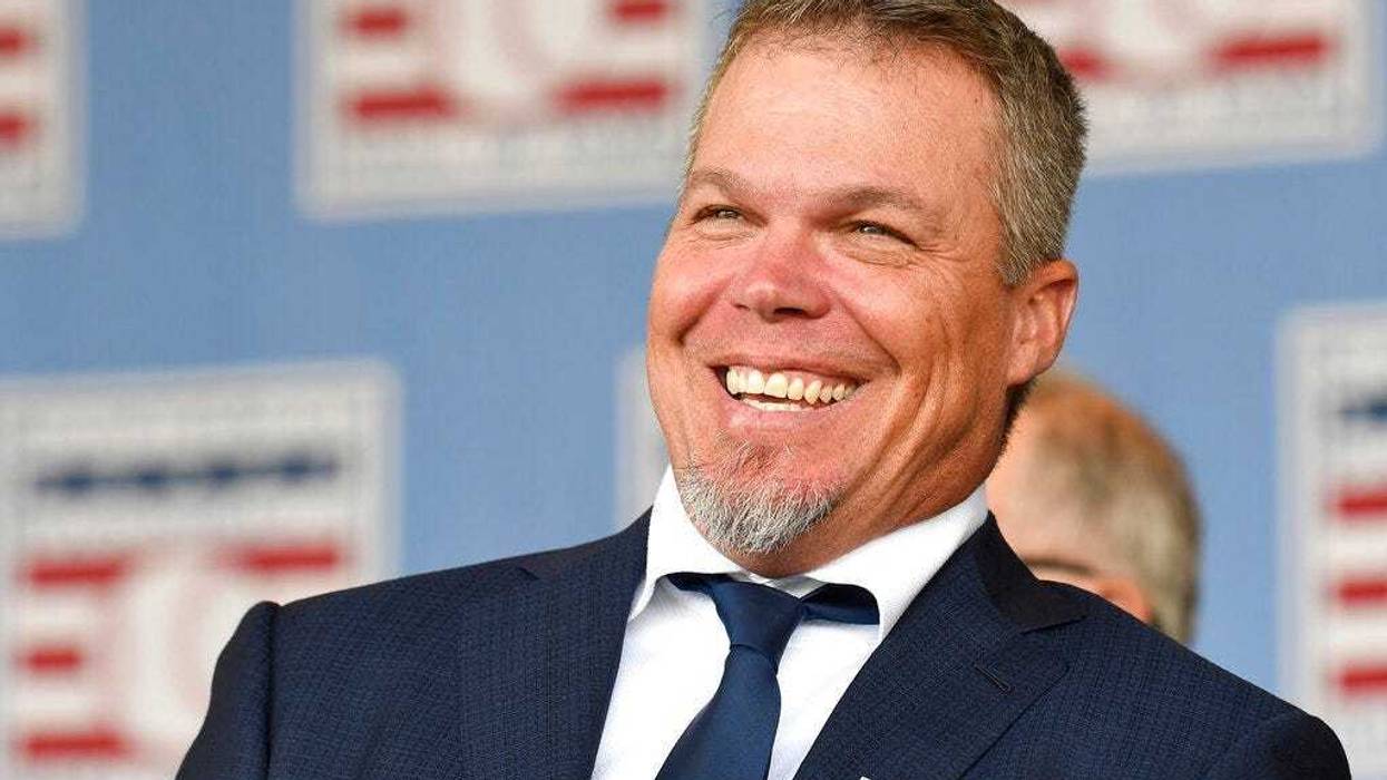 National Baseball Hall of Fame inductee Chipper Jones