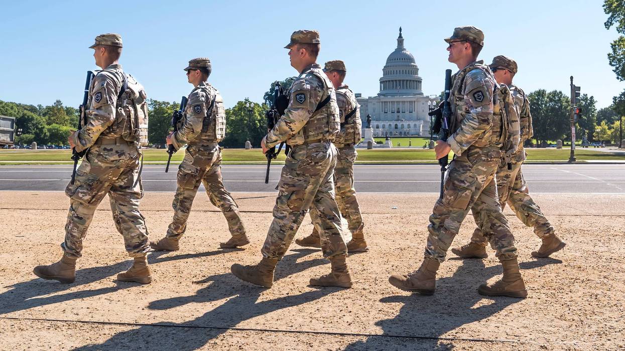 National Guard One Year in DC
