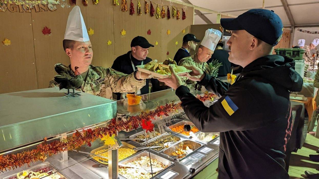 National Guard soldiers deployed to support Ukrainian training share what they’re thankful for