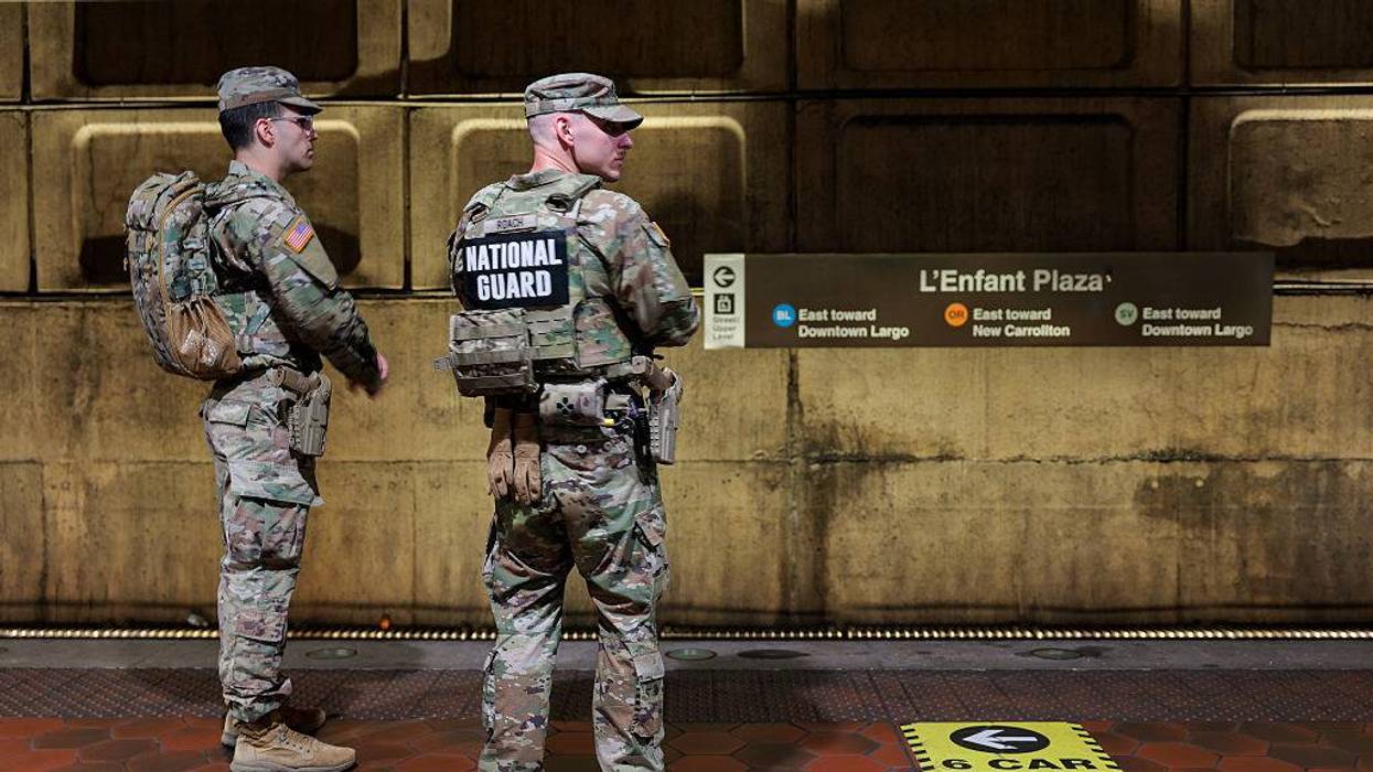 National Guard Troops Continue To Patrol D.C.