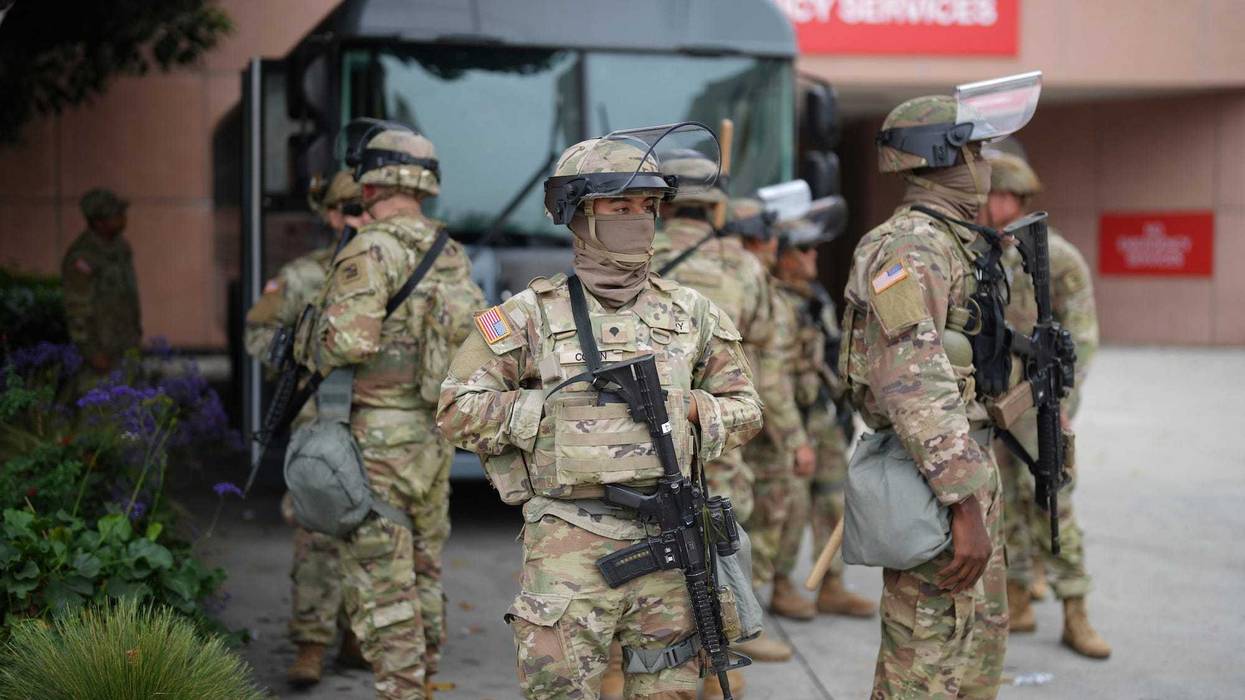 national guard troops