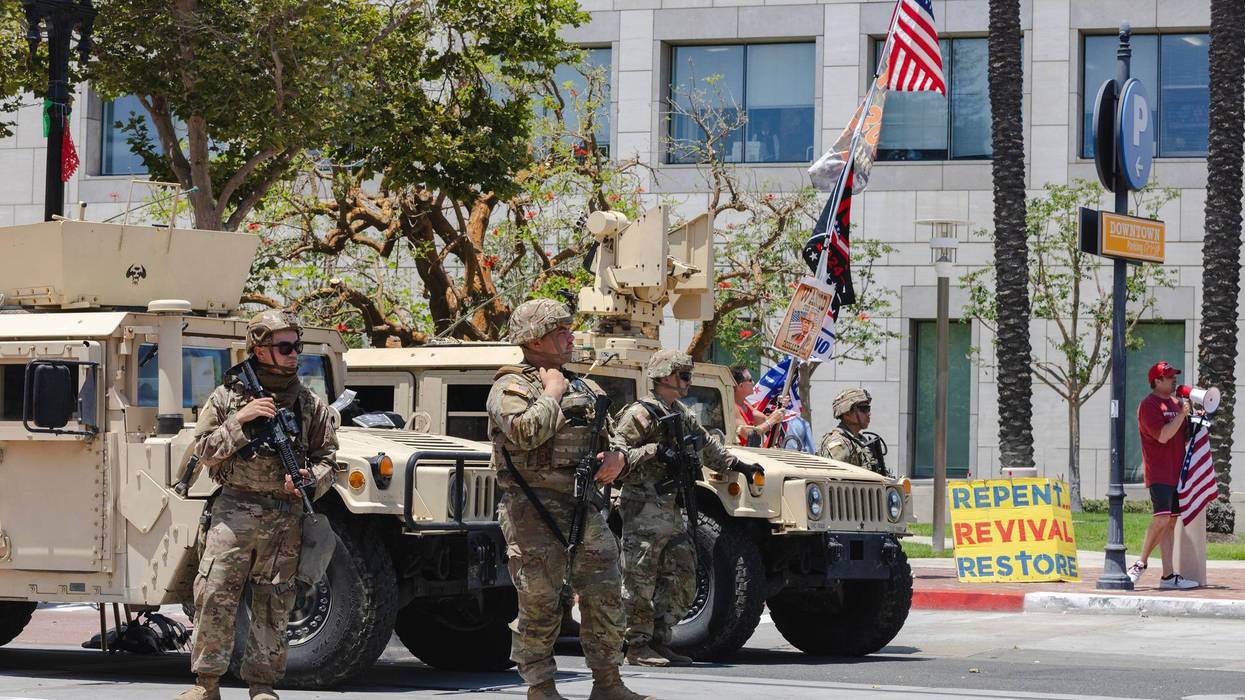 national guard troops