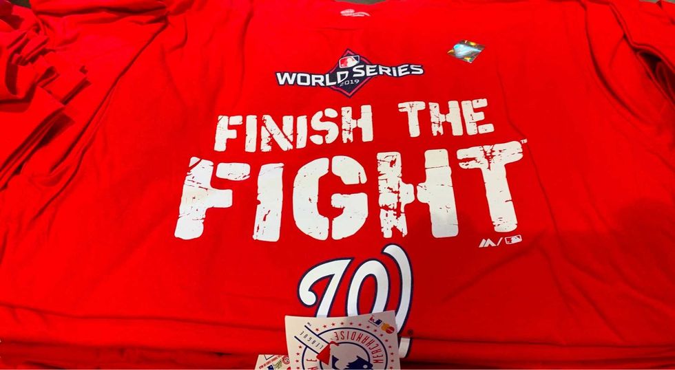 Nationals Finish The Fight Shirt