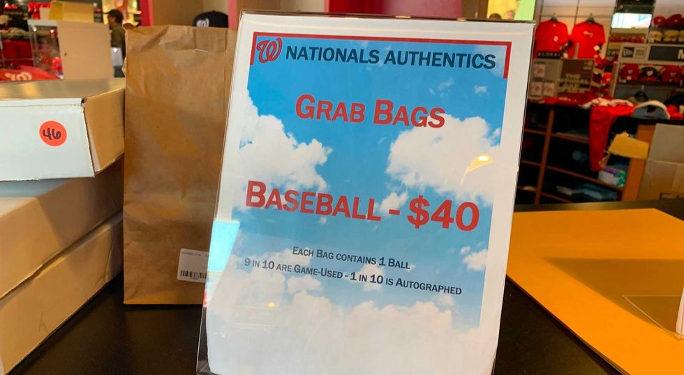 Nationals World Series Grab Bags