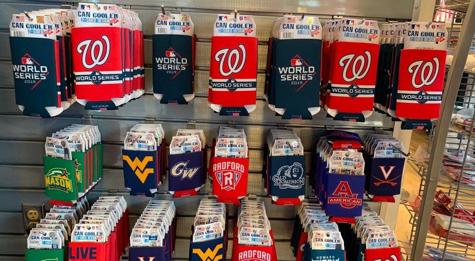 Nationals World Series Koozies