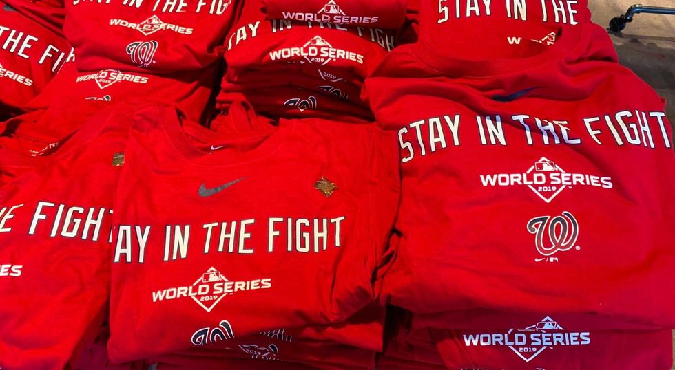 Nationals World Series Stay In The Fight Shirt