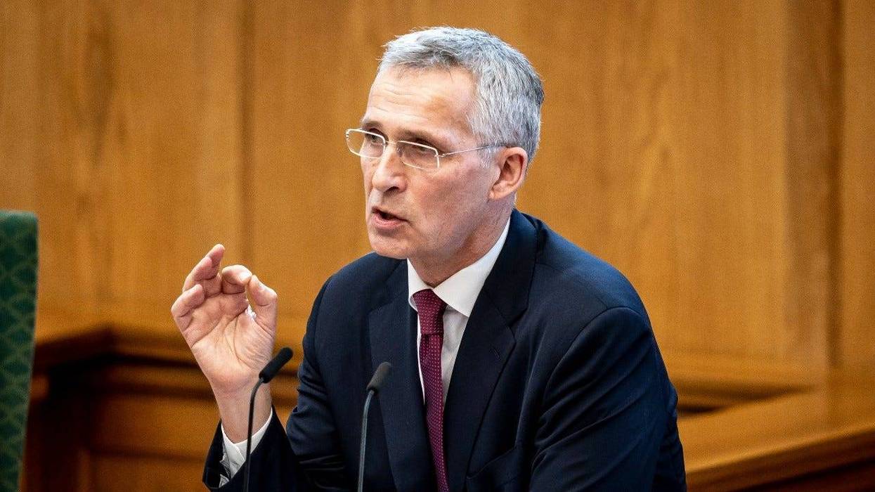 NATO chief wary of Russian military moves near Ukraine
