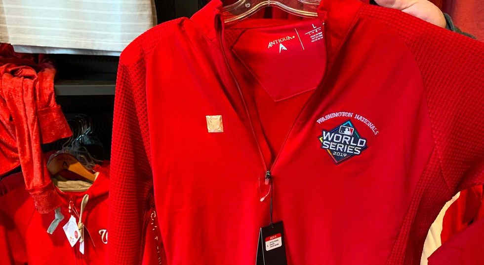 Nats World Series Quarter Zip Fleece