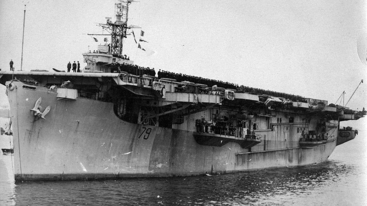 Navy identifies wreck of USS Ommaney Bay, WWII aircraft carrier, hit by kamikaze