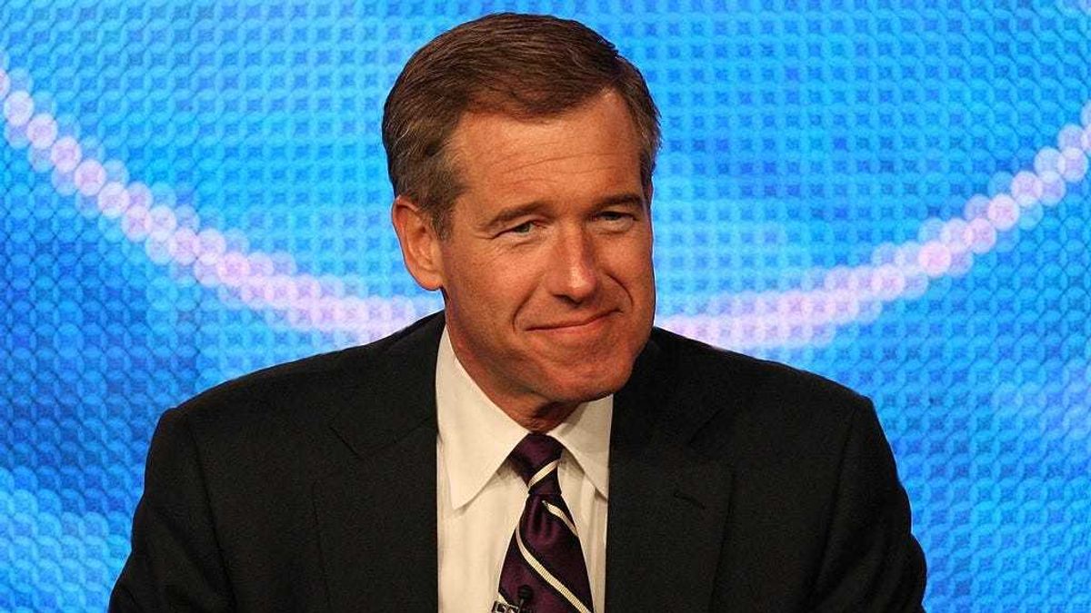 NBC Nightly News anchor Brian Williams speaks onstage at the NBC Universal 'NBC News' Q&A portion of the 2010 Winter TCA Tour day 2 at the Langham Hotel on January 10, 2010 in Pasadena, California.