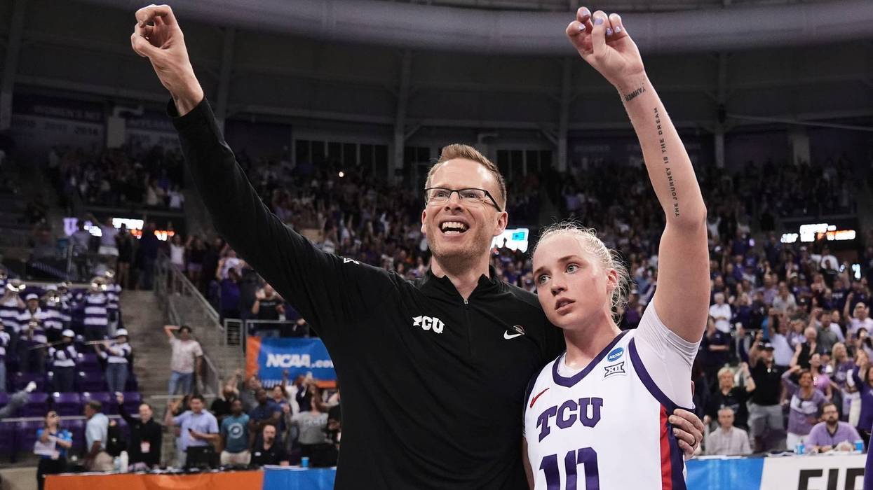 NCAA Louisville TCU Basketball