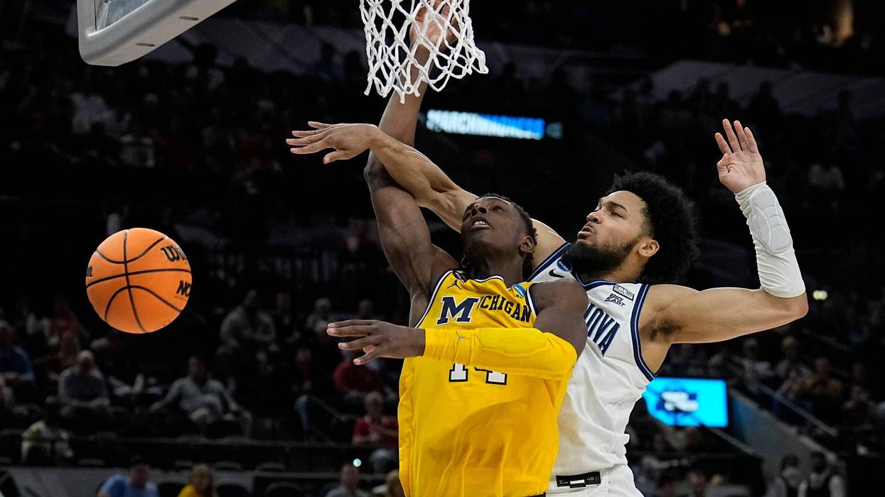 NCAA Michigan Villanova Basketball