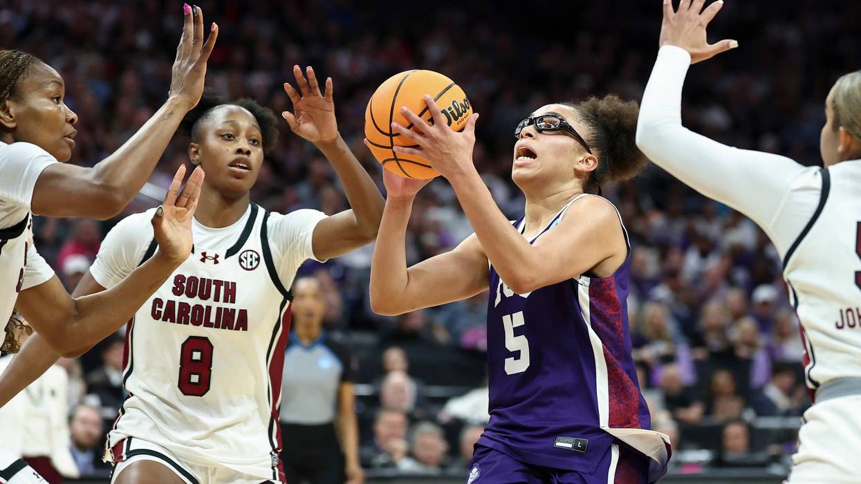 NCAA TCU South Carolina Basketball 8 54