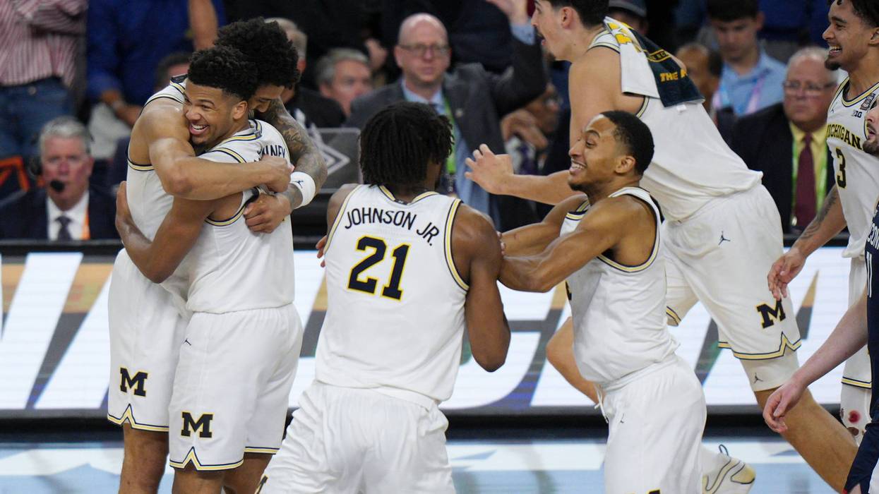 NCAA UConn Michigan Basketball 6341