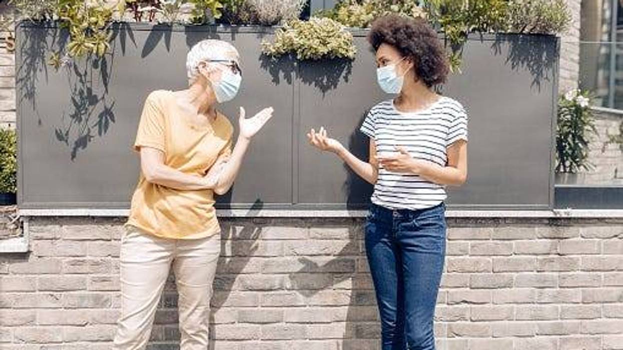 Neighbors Talking