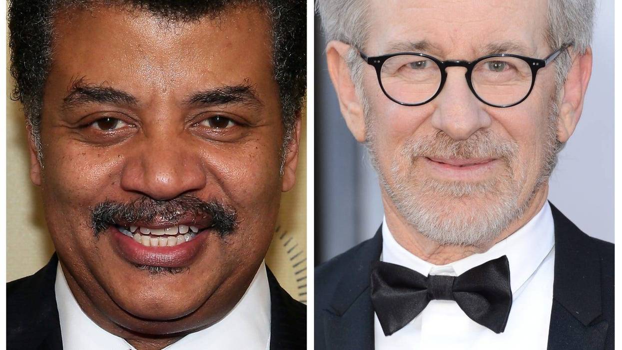 Neil DeGrasse Tyson and Steven Spielberg