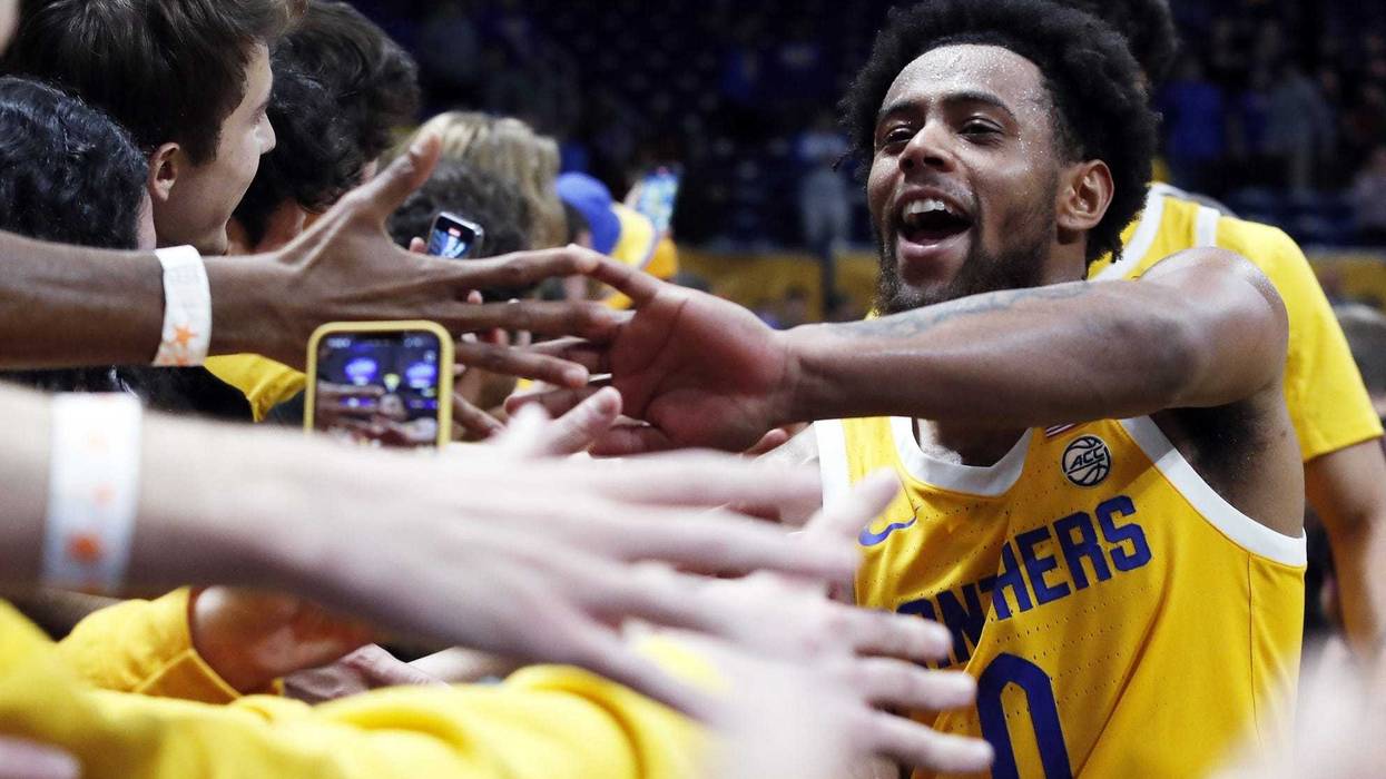 Nelly Cummings slapping hands