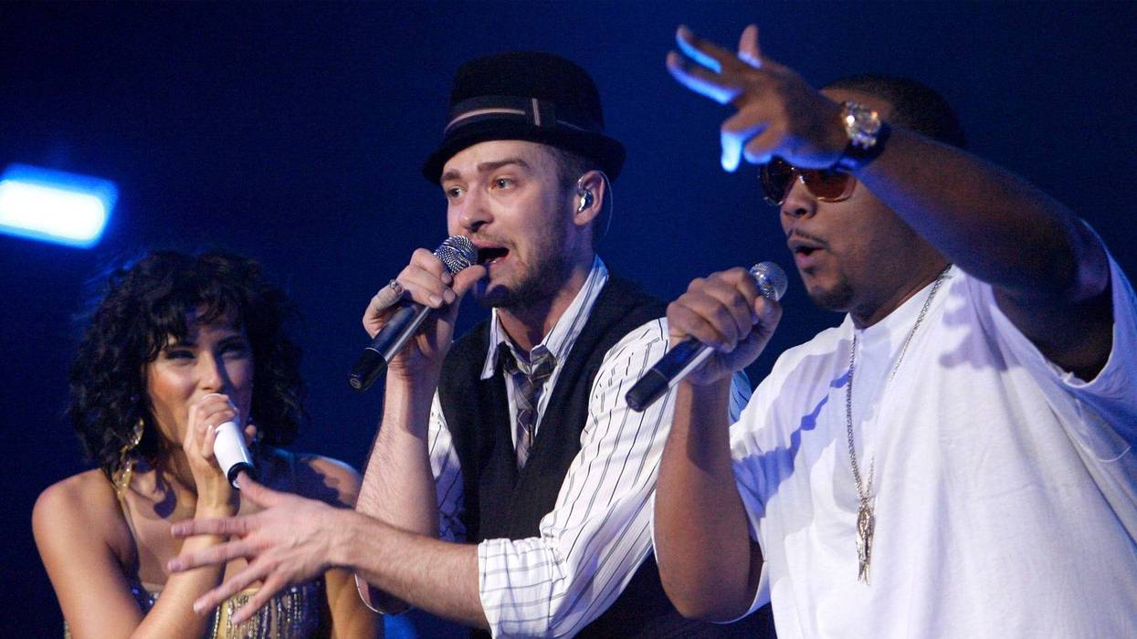 Nelly Furtado, Justin Timberlake and Timbaland