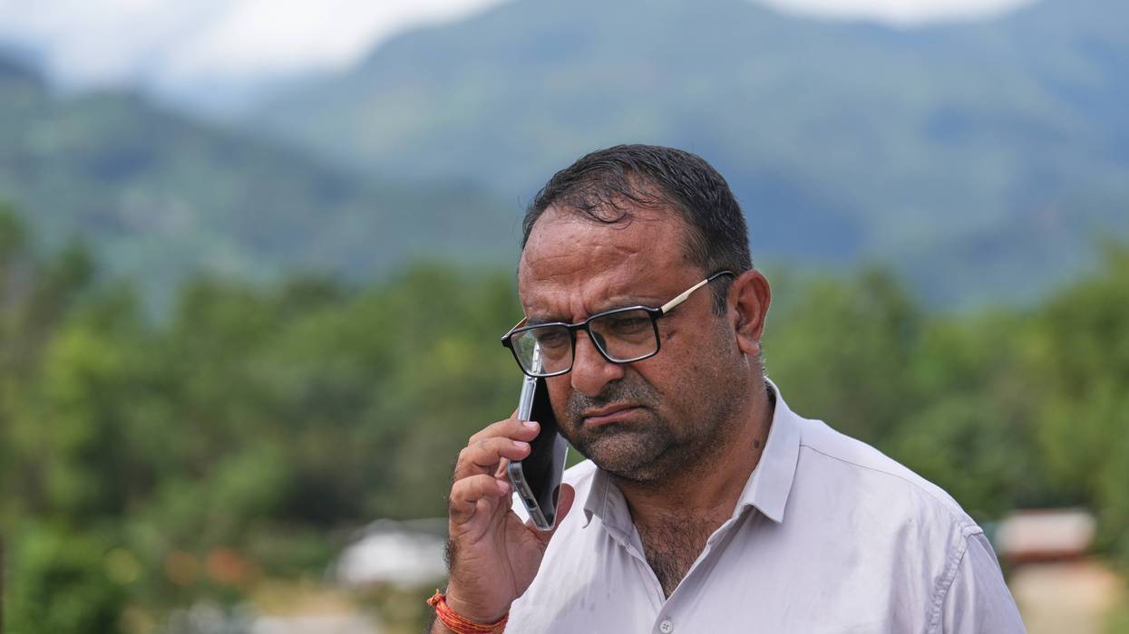 Nepal Flood School Teacher