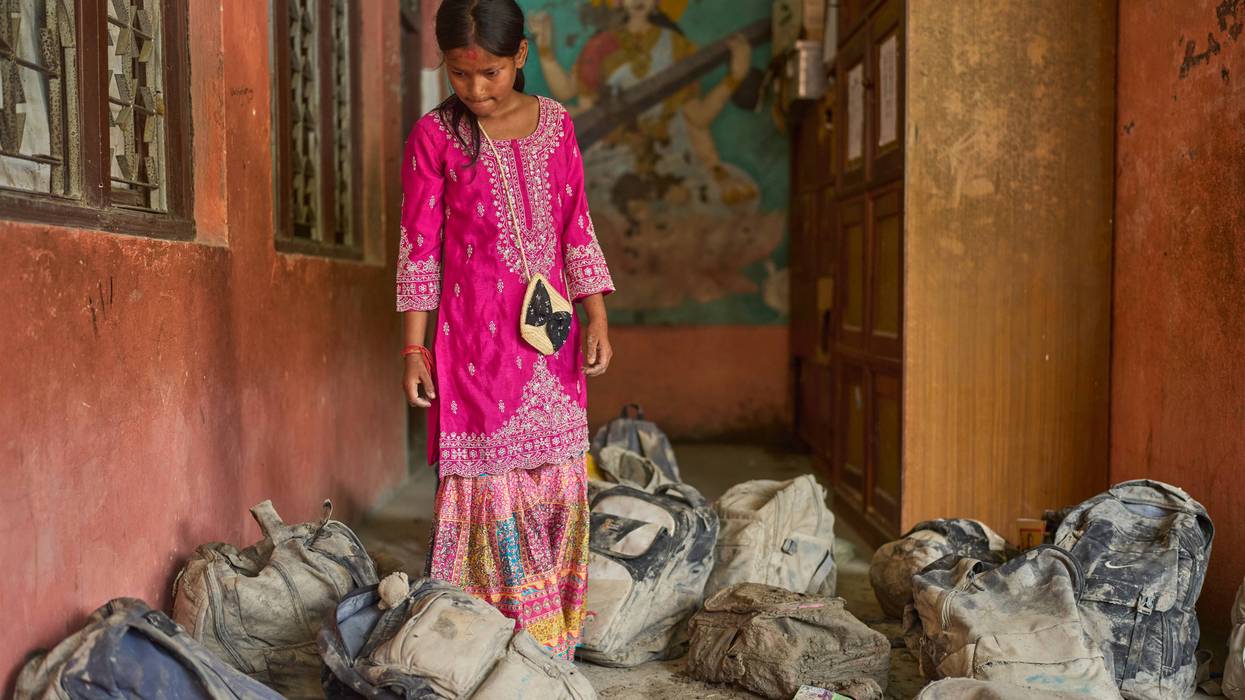 Nepal Floods School