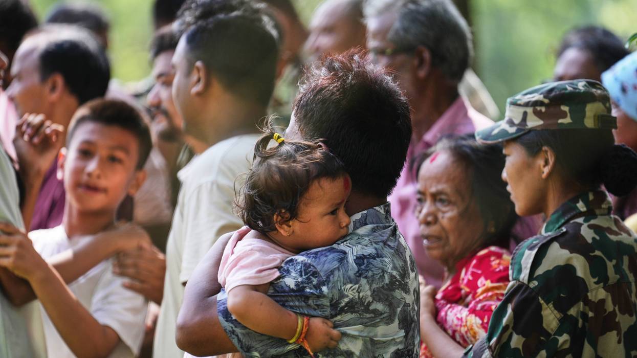 NEPAL-INUNDACIONES-DONACIONES