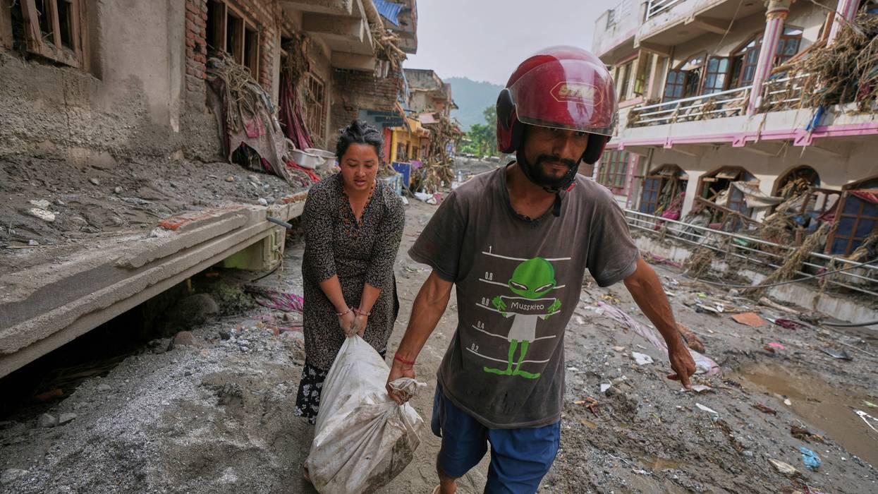NEPAL-INUNDACIONES