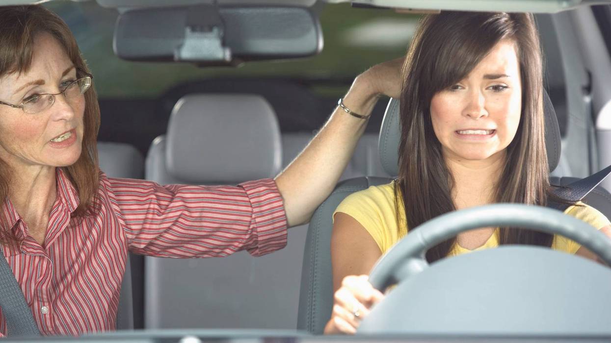 nervous teen driver