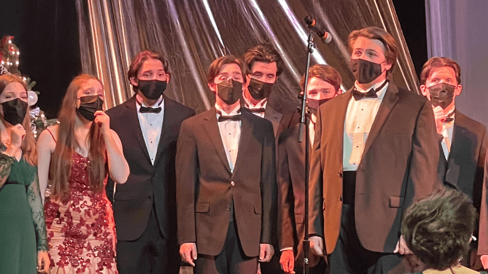 Neshaminy High School's Select Choir performing at The Kimmel Center