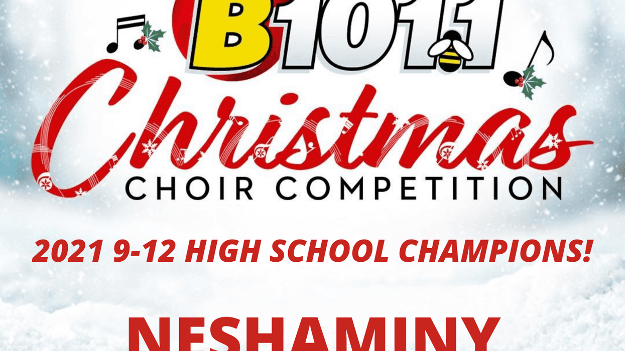 Neshaminy High School wins the 2021 9-12 High School Division of the Christmas Choir Competition