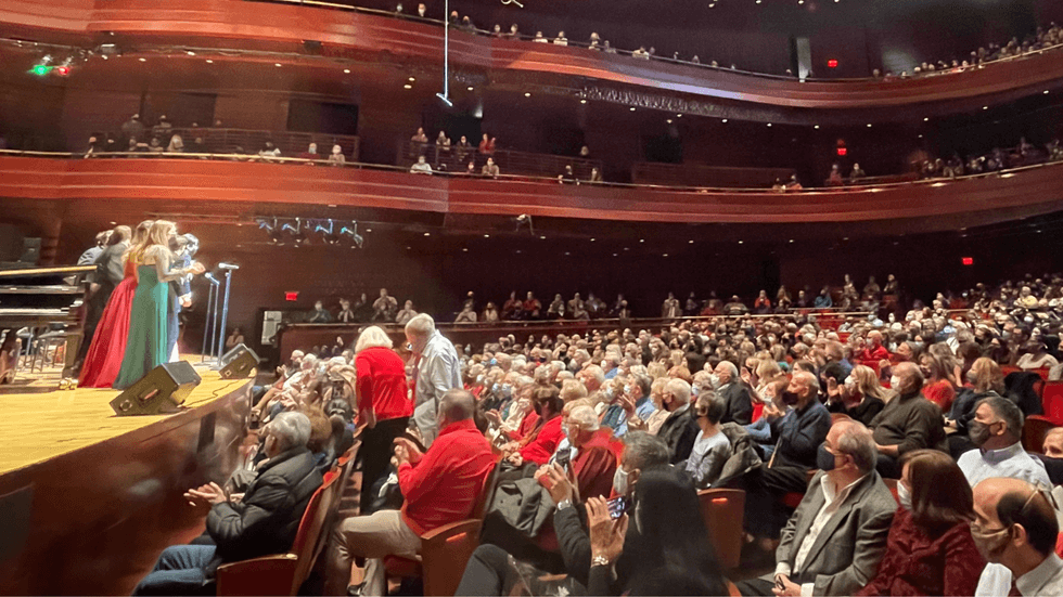 Neshamny High School's Select Choir performing at The Kimmel Center