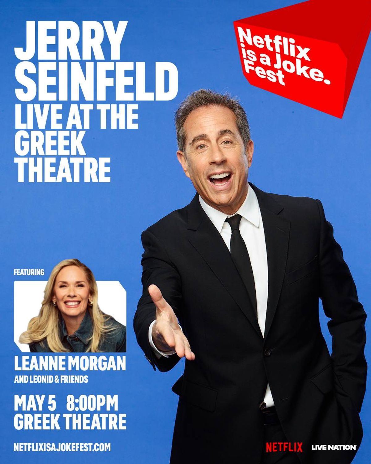 Win Tickets to Netflix Is A Joke Presents: Jerry Seinfeld