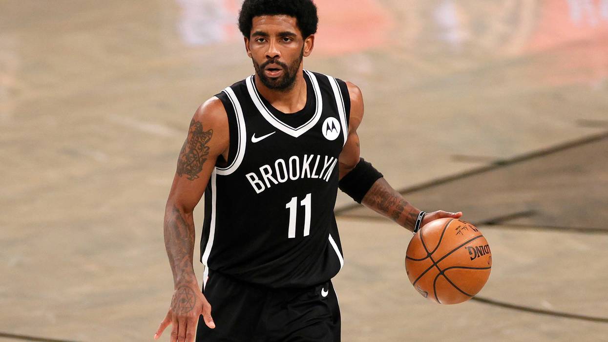 Nets guard Kyrie Irving.