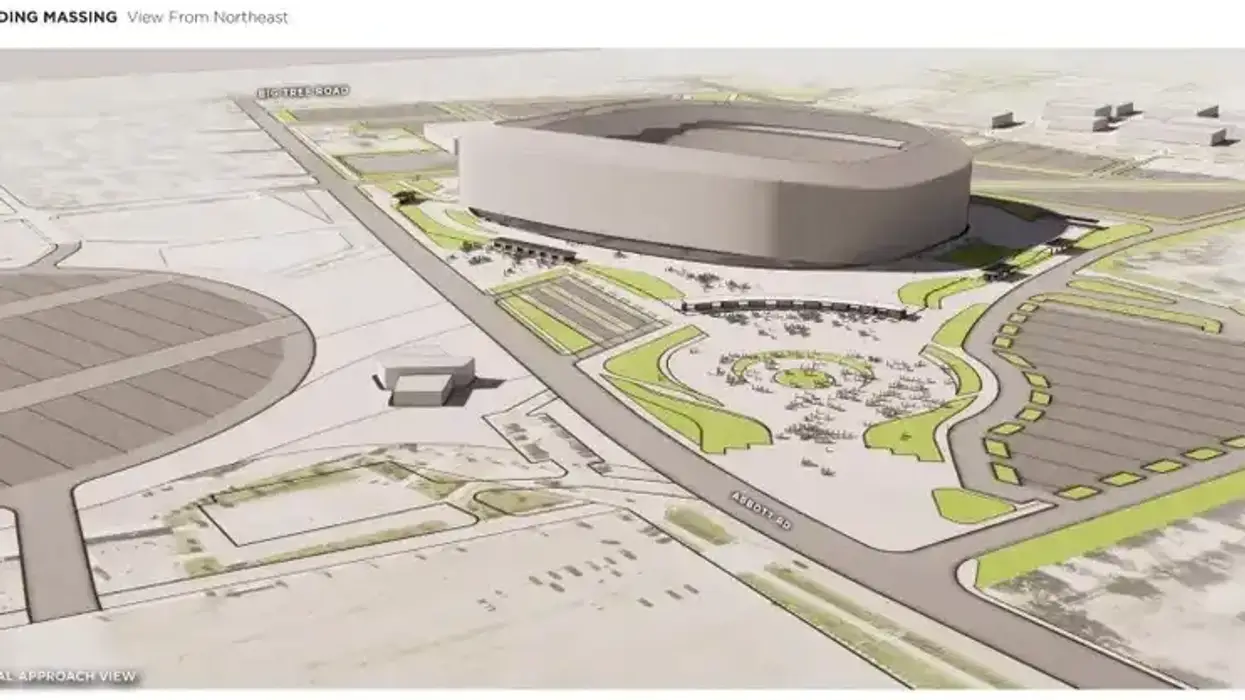 New Buffalo Bills stadium building massing