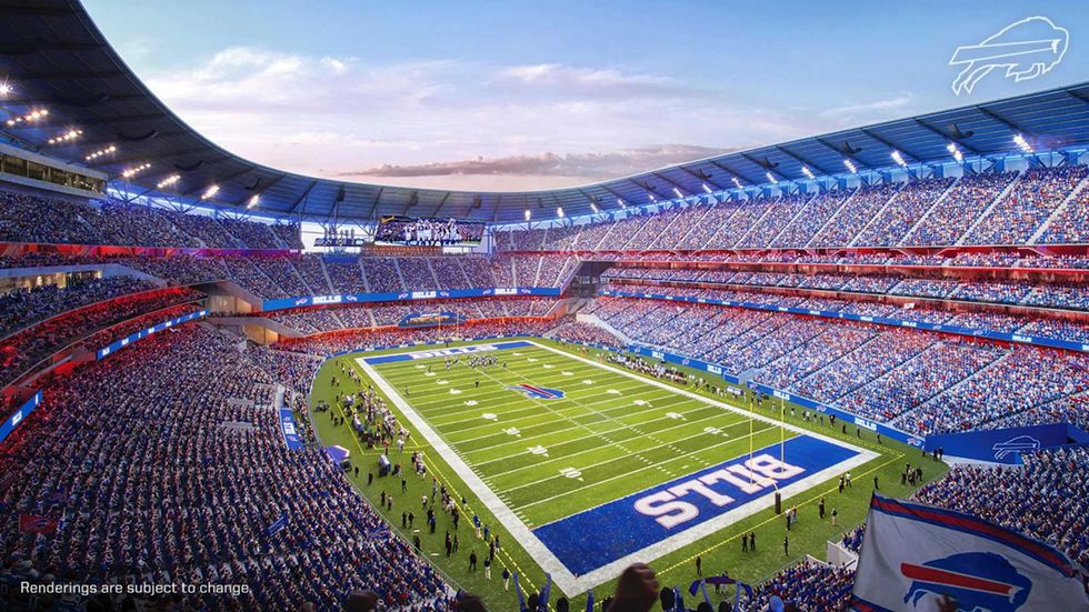 New Buffalo Bills stadium rendering